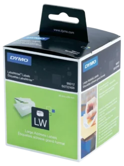 DYMO LW Large address labels - Low-Entry Volume, 89x36mm, 1x260