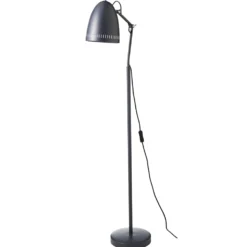 Dynamo gulvlampe, E14, H139, Ø16, mat sort - Superliving