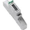 DZT kWh bimåler, 1F, 45A, LCD, for DIN-skinne, MID pulsudgang - Elteco