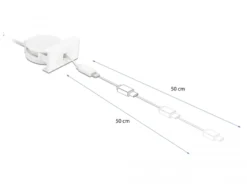 Easy 45 Module USB 2.0 kabel, USB Type-A til 8 Pin Lightning - DeLock
