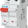 Eaton Automatsikring, MCB, 1P+N, 10A, C-karakteristik, 6kA, , 2 modul