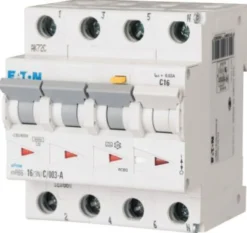 Eaton kombirelæ MRB4-20/3N/C/003-A, 20A, 30mA, C, 3P+N, 72 mm