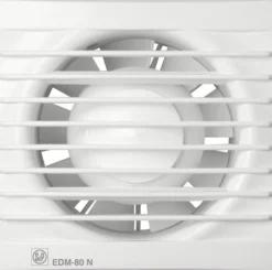 EDM-80: Vådrumsventilator – S&P