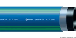 Egeplast 32 mm SLA PE100 PN16 SDR11 rør med alu-kappe, blå, 100 m - 100 meter