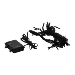 EGLO lyskæde batteri, 80 LED, RGB, sort