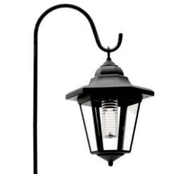 Eglo solcelle hængende lanterne med spyd, H740 mm, sort