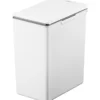 EKO affaldsspand Morandi Touch, hvid plast, med touch låg, 20 liter