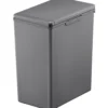 EKO Affaldsspand Morandi Touch, grå plast, med touch låg, 20 l