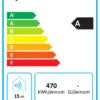Elektrisk gennemstrømningsvandvarmer stor model 17-18-21-24 kW