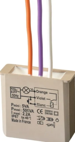Elektronisk kiprelæ med soft start/stop til indbygn. MTR500E
