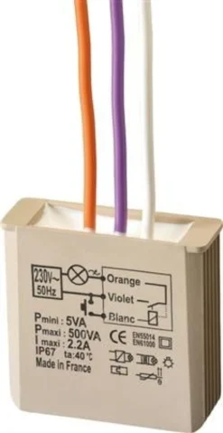 Elektronisk kiprelæ med soft start/stop til indbygn. MTR500E