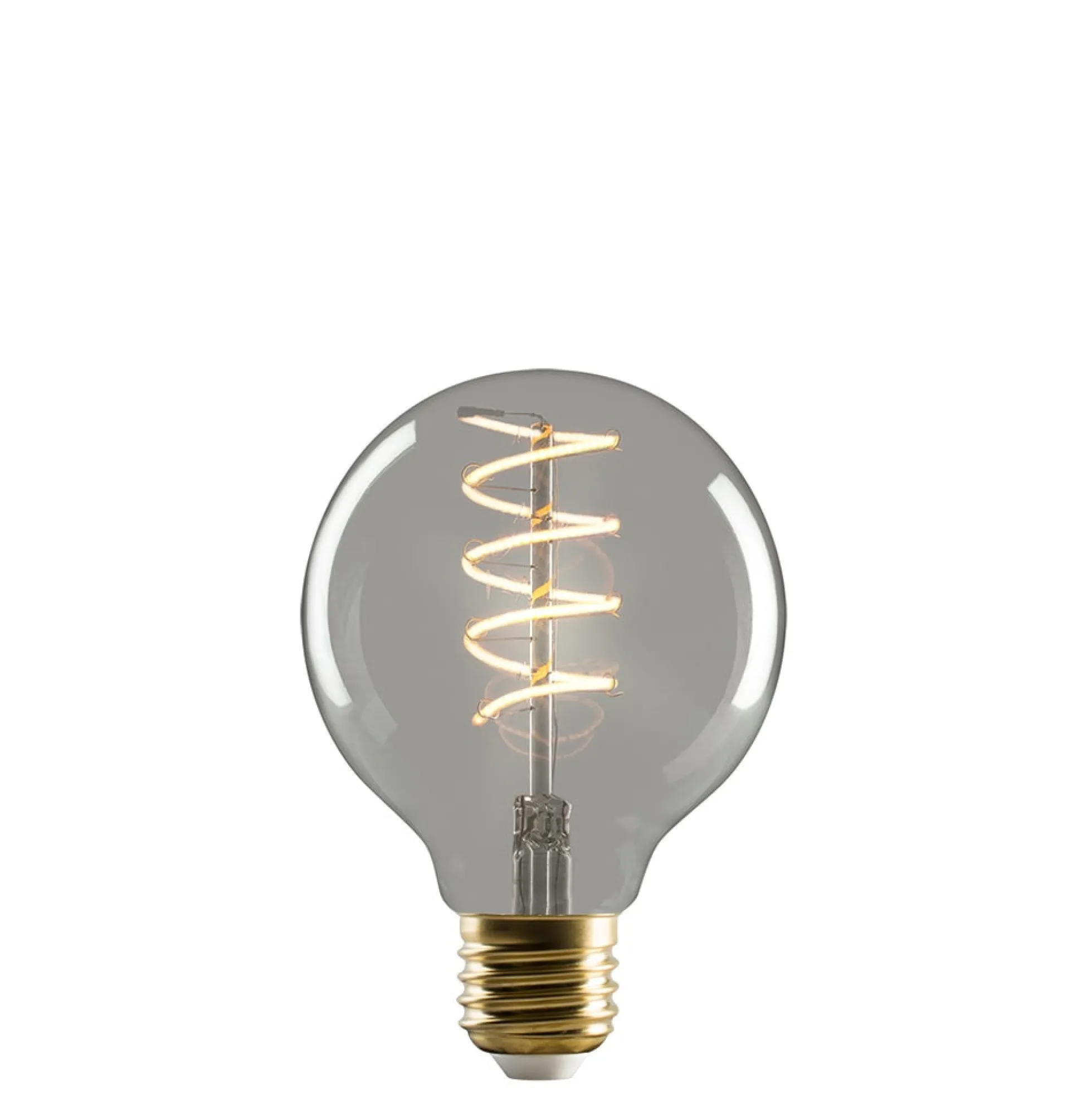 E3Light Led Vintage G80 E27 C922, 110lm, 4W, 15000H, dæmpbar, røg
