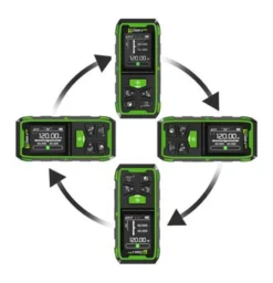 Elma Laser 4 Dual afstandsmåler, 2 x 60 meter