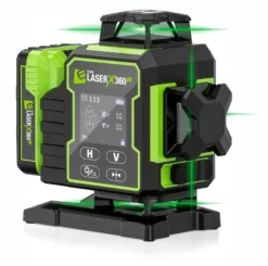 Elma Laser X360-M linjelaser, med motoriseret fod og remote