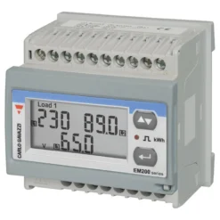 EL-måler Selvforsynende 0333V indgang RS485 ModBus puls udg