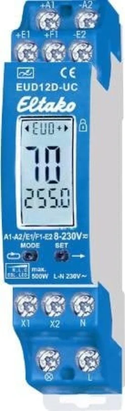 Eltako digital lysdæmper 400W UNI (Også LED) / 8-230V