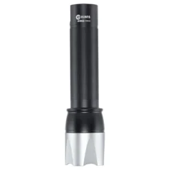 Elwis PRO Power S1100R genopladelig lommelygte, 1100 & 120 lumen, zoom, udskiftelige batterier, USB-C