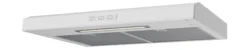 Emhætte Plan 252, 600mm, hvid med switch, hvidlak. stål, 598x490mm