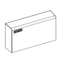 Endestykke Signa Base 70/170 perlehvid