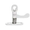 Enkelt vrider 5060R, 12 - 27 mm, med rund plade, hvid