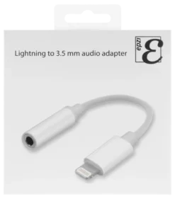 Epzi Lightning to 3,5 mm adapter, white