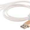 EPZI Multi-Charger, USB-C, Lightning, Micro USB, USB-A, 1m, hvid