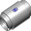 Ermeto ESV svejseforskruning, skot stål let, D4 mål 1 28mm