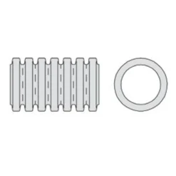 Eurodrain PE-drænrør, 100/91 mm, 1,8 x 13 mm slids, 100 m