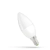E14 6W LED pære, C37, ikke dæmpbar, neutral kulør