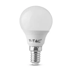 E14 5,5W LED pære - P45, Samsung LED chip, 3000K, 470 lumen, 180° spredning - V-Tac
