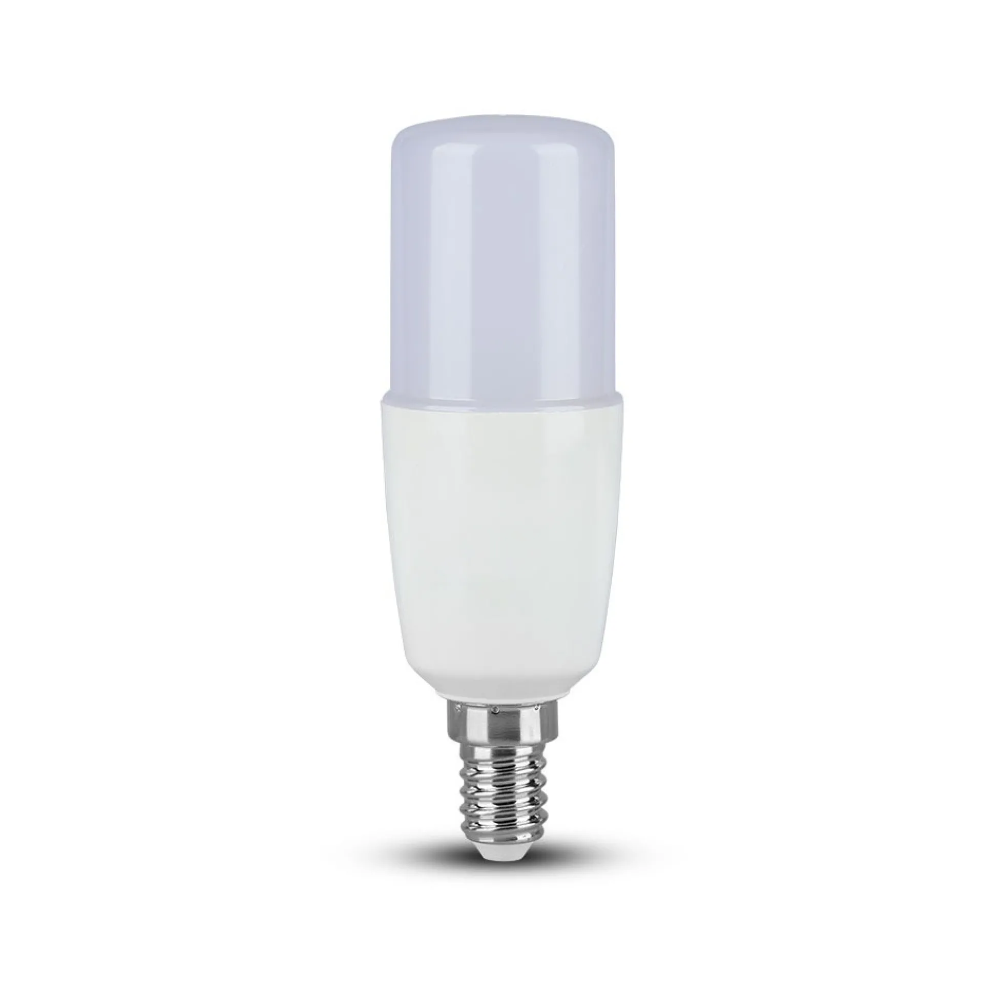 E14 9W LED pære, T37, 750lm, mat glas, 2700K, erstatter 50-60W