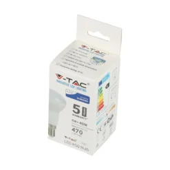 E14 6W LED spotpære, R50, Cree LED chip, 470 lumen, 6500K, 120° spredning, 86 x 50 mm - V-Tac