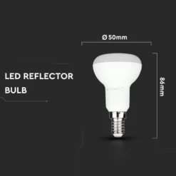 E14 4,8W LED spotpære, R50, Samsung LED chip, 4000K