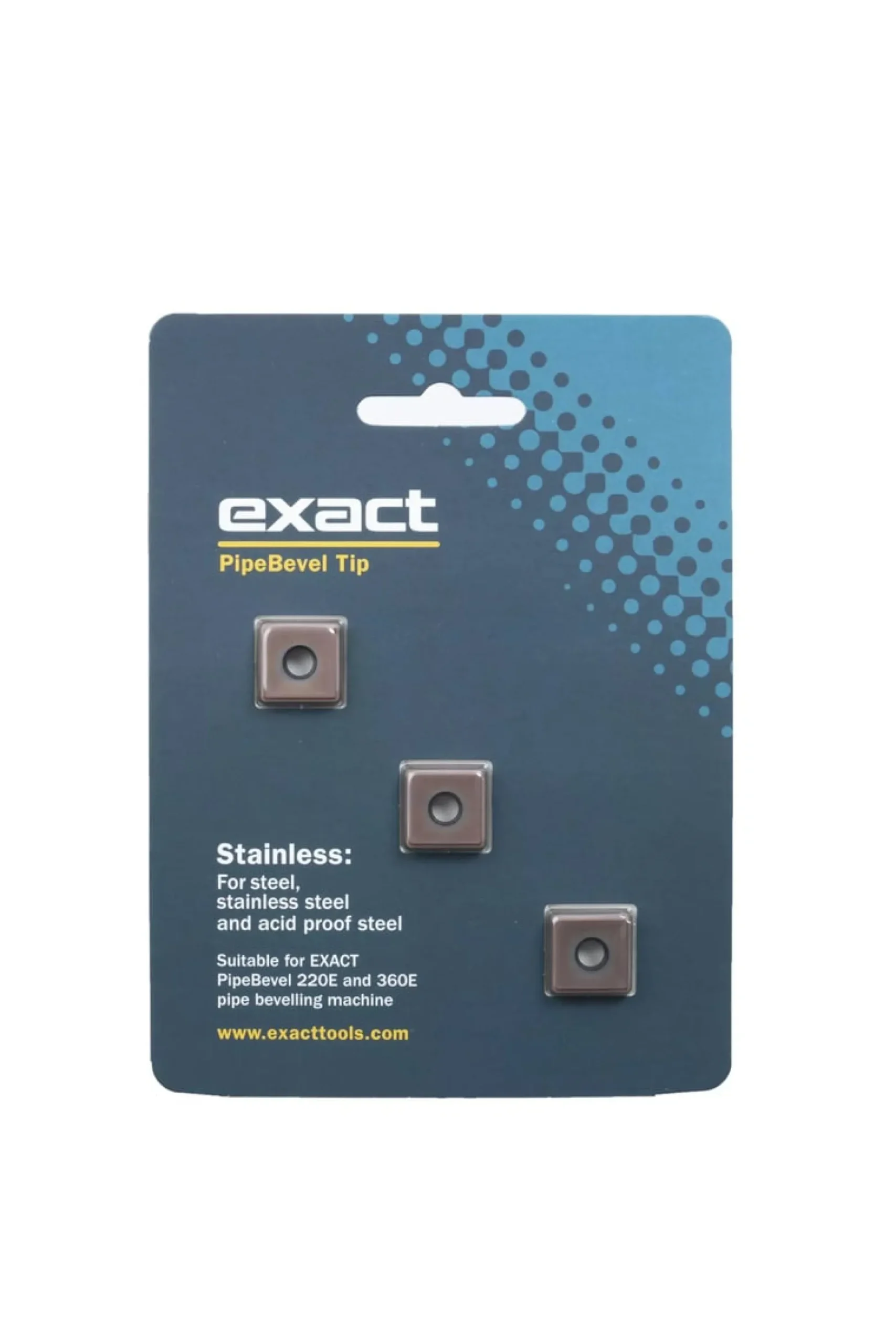 Exact Røraffaser PipeBevel Tip, 3 stk, til 220E & 360E