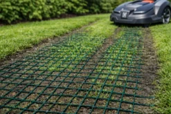 Expo-net armeringsnet til robotplæneklipper, 0,6 x 10 meter, græs-grøn