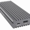 External Type-C™ aluminium enclosure for M.2 NVMe SSD