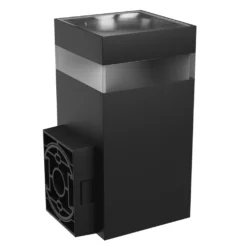Facadelampe Torre Ring, udendørs LED, firkantet, 9W, 700lm, 230V, IP54 - Torre Ring