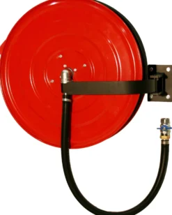 Falck slangevinde, 1, 30 meter, 3/4" slange, svingarm, rød