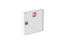 Falck Teknik Brandskab 3, 30 m, 3/4", Vendbar/Svingarm, Hvid