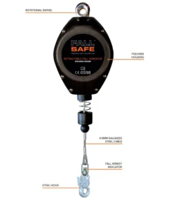 FallSafe Basic 4 faldsikringssæt, 10 meter, med sele og taske