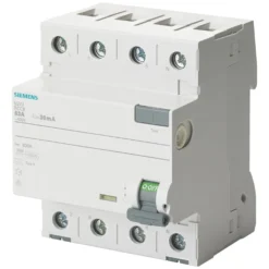 Fejlstrømsafbryder HPFI 40A, 4P, 30mA, Type A, 5SV3344-6 - Siemens