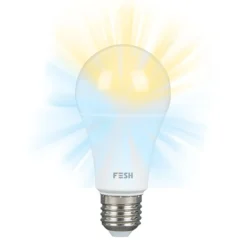 FESH SMART HOME LED Standard, multicolor, E27, 9W, 3-pak