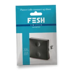 FESH SWITCH Curveline krydsningsafbryder, 1 modul