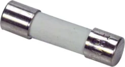 Finsikring 1,6 A 5x20 mm Keramikrør 250V Træg - 10 stk