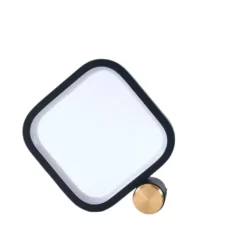 Firkantet RGBIC lampe, 15x15cm, Bluetooth, 5V USB