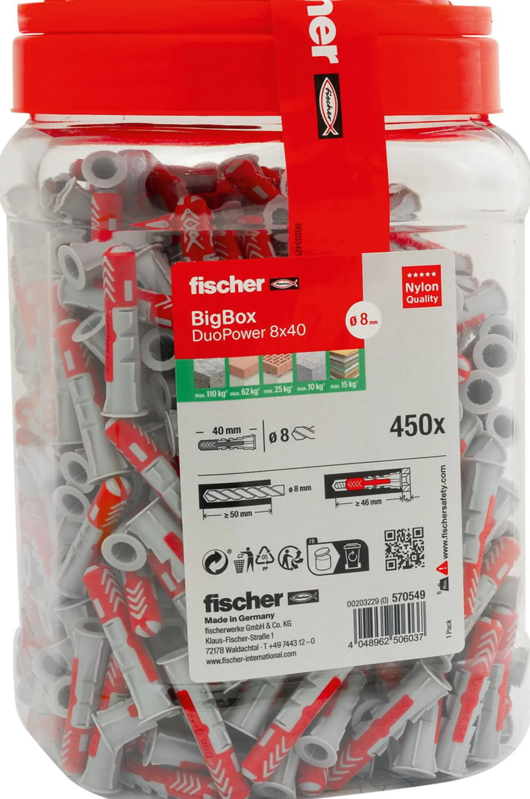 Fischer DuoPower, 8 x 40