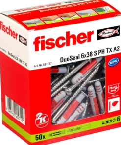 Fischer DuoSeal vådrumsdybel med skrue