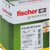 Fischer Hammerfix sømdybel N 6x60 S, Green, mindst 50% bæredygtigt mat. - pk a 45stk
