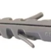 Fischer nylondybdel S12, til 8-10 mm skrue, 12 mm diameter, grå