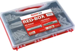 Fischer sortimentsbox SX/UX dybler, 290 stk.